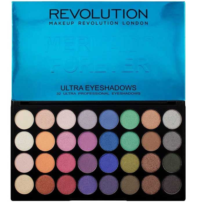 پالت سایه چشم 32 عددی رولوشن (Mermaids Forever)