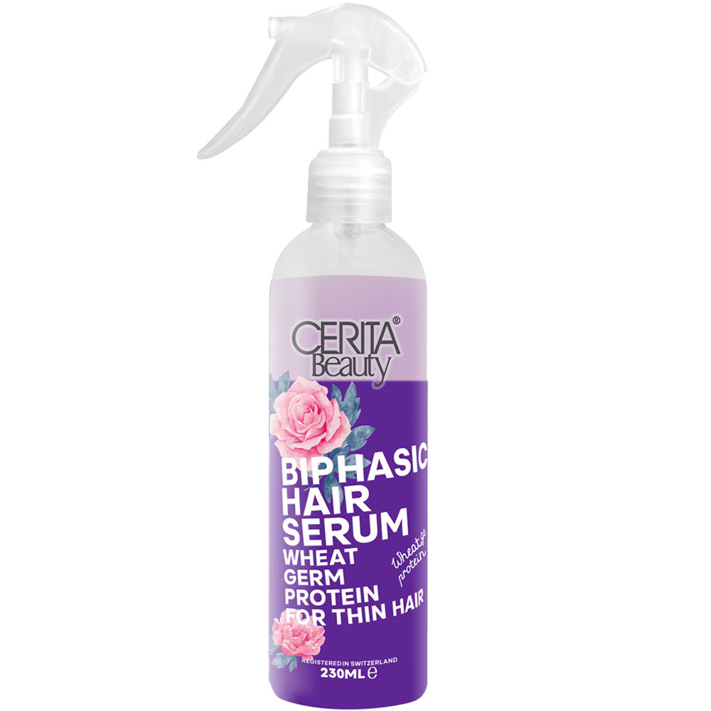اسپری دوفاز محافظ موهای نازک و کم حجم سریتا 230ml