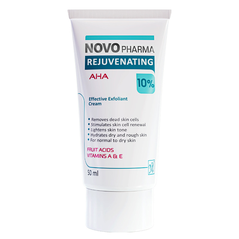 کرم لایه بردار  Novo Pharma AHA10% مای 50ml