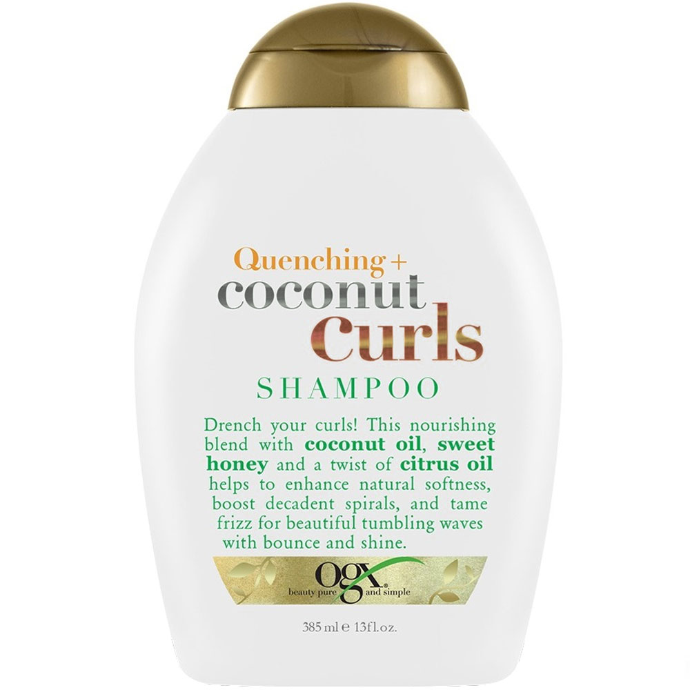 شامپو فاقد سولفات موهای فر عصاره نارگیل او جی ایکس 385ml