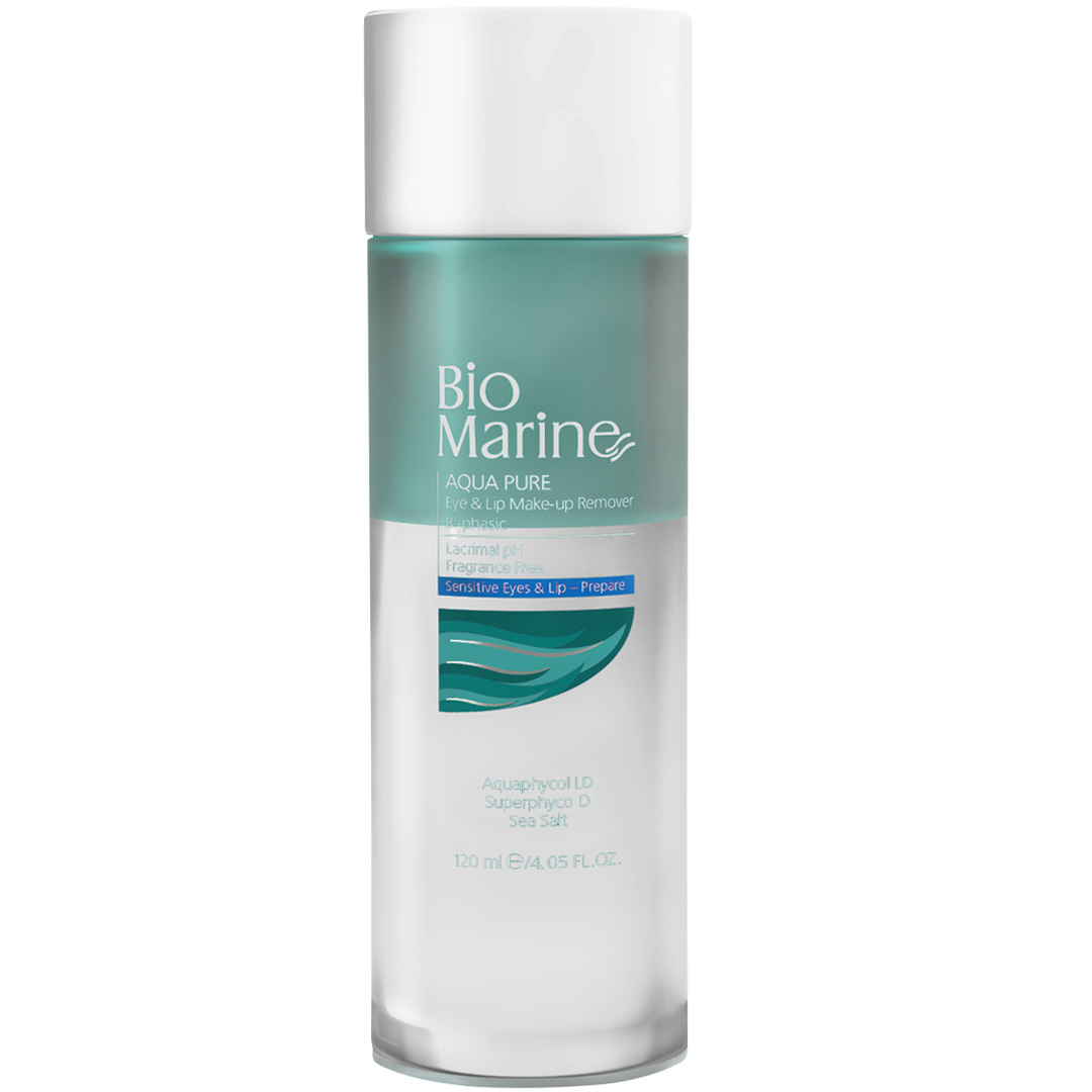 پاک کننده دو فاز آرایش چشم و لب بایومارین Aqua Pure