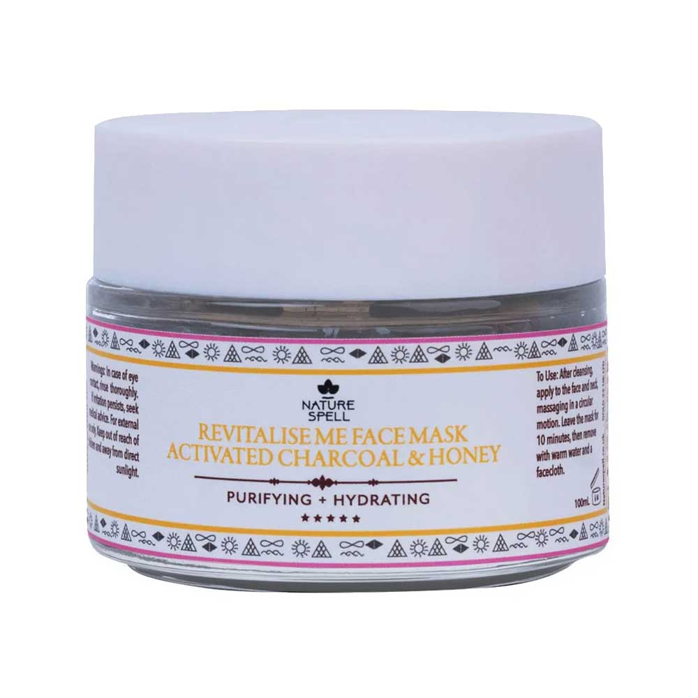 ماسک صورت زغال فعال و عسل نیچر اسپل 100ml