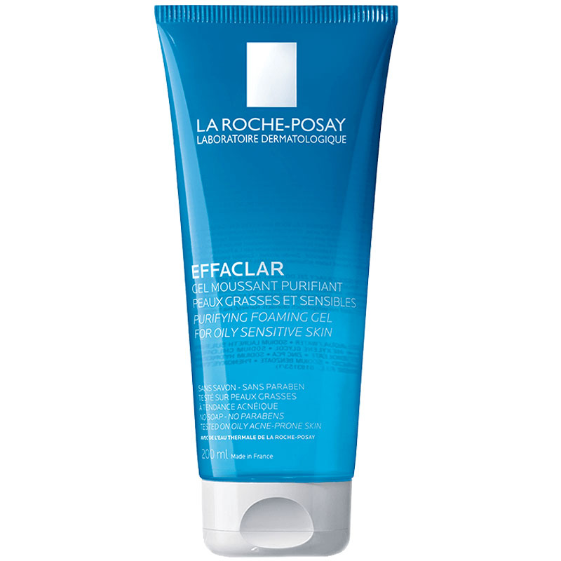 ژل شستشو پوست های چرب و حساس Effaclar لاروش پوزای 200ml