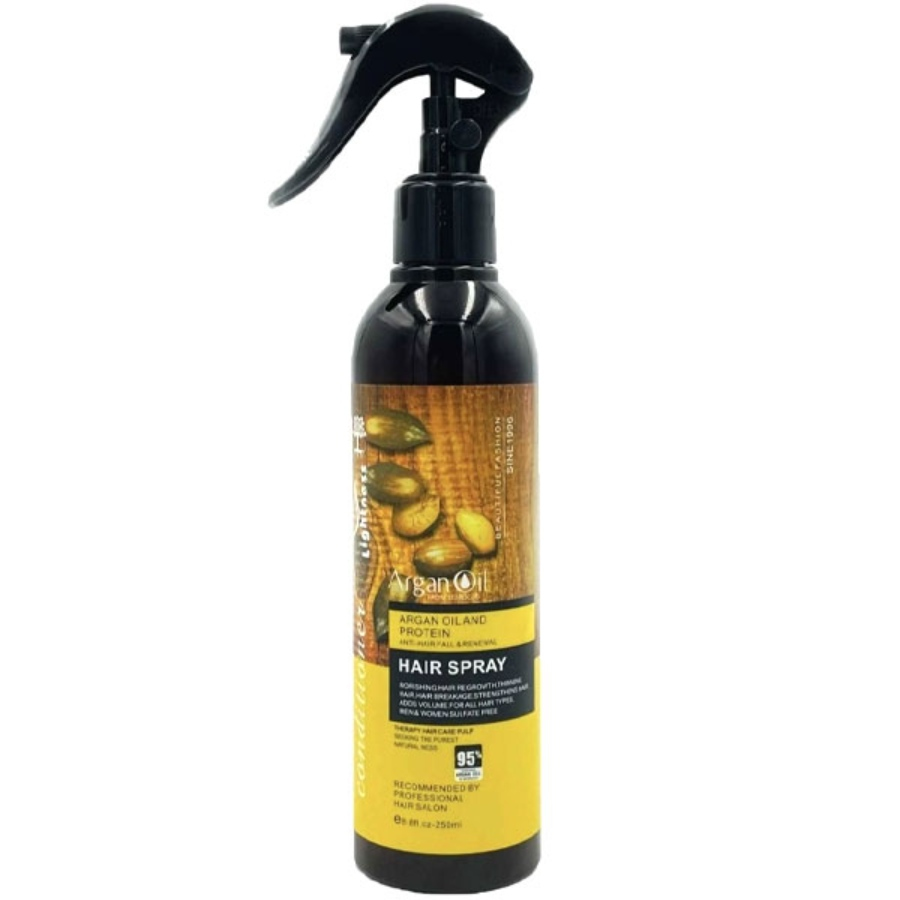 اسپری دوفاز مو لایتنس حاوی روغن آرگان 250ml