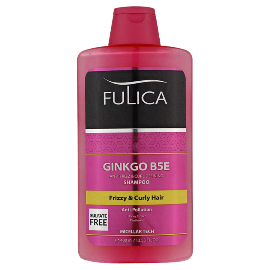شامپو فاقد سولفات فولیکا مناسب مو مجعد و وزدار 400ml