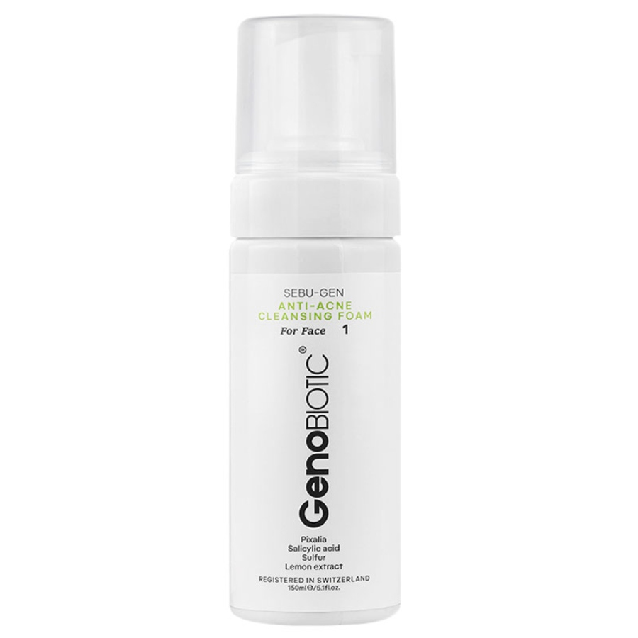 فوم شستشو ضد جوش ژنوبایوتیک 150ml