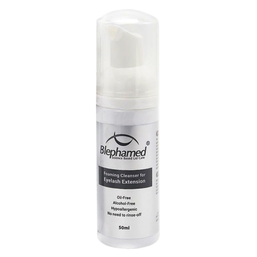 فوم پاک کننده آرایش مخصوص مژه‌ های اکستنشن بلفامد 50ml
