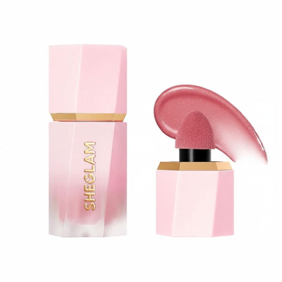 رژ گونه مایع شاین دار شیگلم love cake 