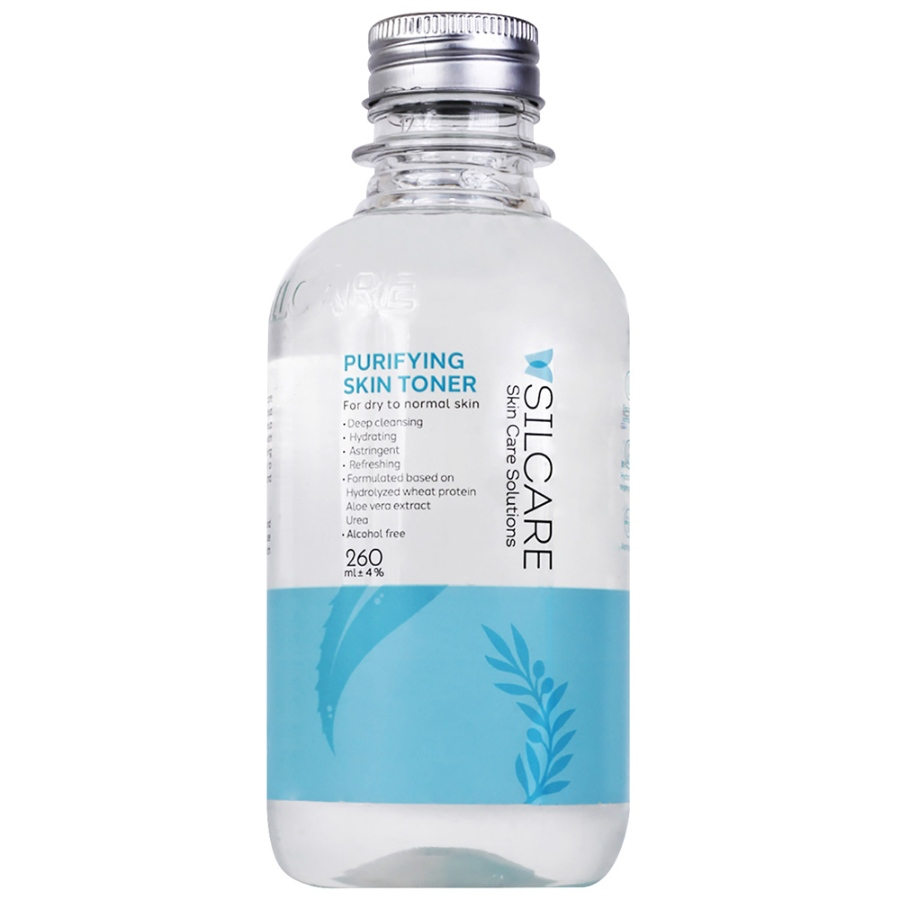 تونر پوست خشک و نرمال سیلکر 260ml