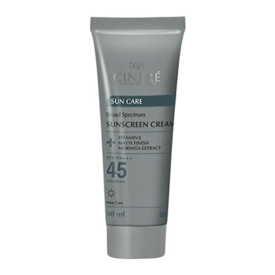 کرم ضد آفتاب آقایان سینره SPF 45 