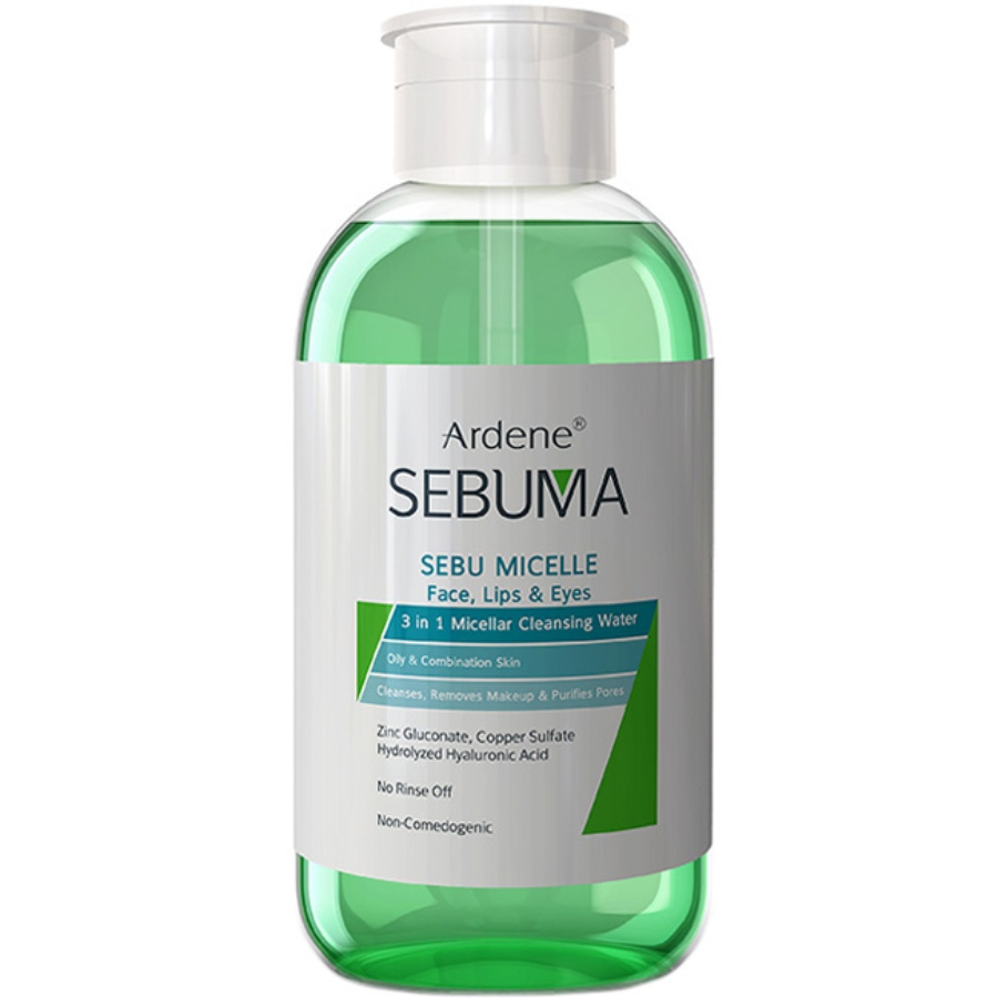 میسلار واتر پوست چرب و مختلط Sebu Micelle آردن سبوما 500ml